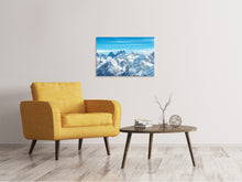 Laden Sie das Bild in den Galerie-Viewer, Leinwandbild Alpenpanorama