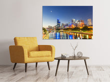 Laden Sie das Bild in den Galerie-Viewer, Leinwandbild Skyline Sydney in der Abenddämmerung