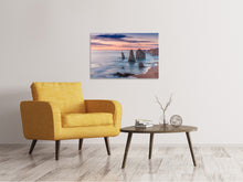 Laden Sie das Bild in den Galerie-Viewer, Leinwandbild Felsen in der Brandung