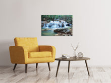 Laden Sie das Bild in den Galerie-Viewer, Leinwandbild Ein Wasserfall