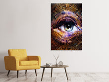 Laden Sie das Bild in den Galerie-Viewer, Leinwandbild Psychedelic Eye