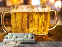 Laden Sie das Bild in den Galerie-Viewer, Fototapete 2 Biergläser