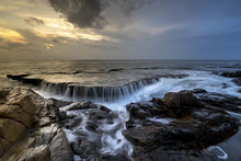 Laden Sie das Bild in den Galerie-Viewer, Fototapete Abendstimmung am Meer