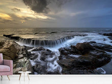 Laden Sie das Bild in den Galerie-Viewer, Fototapete Abendstimmung am Meer