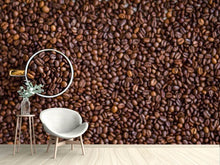 Laden Sie das Bild in den Galerie-Viewer, Fototapete Alles Kaffeebohnen