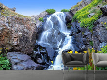 Laden Sie das Bild in den Galerie-Viewer, Fototapete Bewegender Wasserfall