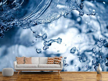 Laden Sie das Bild in den Galerie-Viewer, Fototapete Bewegendes Wasser
