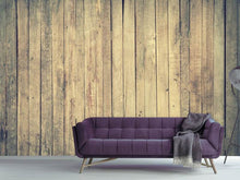 Laden Sie das Bild in den Galerie-Viewer, Fototapete Bretter Wand
