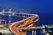 Laden Sie das Bild in den Galerie-Viewer, Fototapete Busan Südkorea