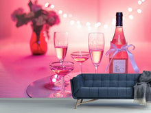 Laden Sie das Bild in den Galerie-Viewer, Fototapete Cheers in rosa-rot