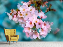 Laden Sie das Bild in den Galerie-Viewer, Fototapete Close up Blume