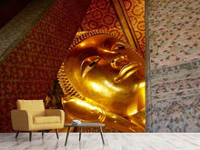 Laden Sie das Bild in den Galerie-Viewer, Fototapete Close up Buddha