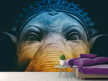 Laden Sie das Bild in den Galerie-Viewer, Fototapete Close up Ganesha