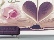 Laden Sie das Bild in den Galerie-Viewer, Fototapete Das Buch der Liebe