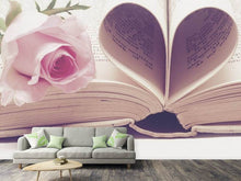 Laden Sie das Bild in den Galerie-Viewer, Fototapete Das Buch der Liebe