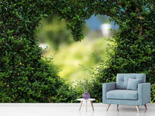 Laden Sie das Bild in den Galerie-Viewer, Fototapete Das Herz in der Hecke
