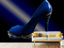Laden Sie das Bild in den Galerie-Viewer, Fototapete Der blaue High Heel