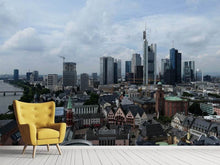 Laden Sie das Bild in den Galerie-Viewer, Fototapete Die Dächer von Frankfurt