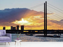 Laden Sie das Bild in den Galerie-Viewer, Fototapete Die Rheinbrücke