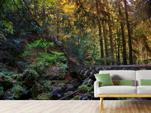 Laden Sie das Bild in den Galerie-Viewer, Fototapete Die Wald Brücke