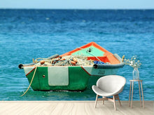 Laden Sie das Bild in den Galerie-Viewer, Fototapete Ein Fischerboot