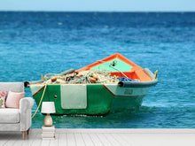 Laden Sie das Bild in den Galerie-Viewer, Fototapete Ein Fischerboot