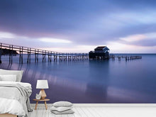 Laden Sie das Bild in den Galerie-Viewer, Fototapete Ein Haus am Wasser