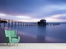 Laden Sie das Bild in den Galerie-Viewer, Fototapete Ein Haus am Wasser