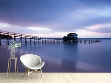 Laden Sie das Bild in den Galerie-Viewer, Fototapete Ein Haus am Wasser