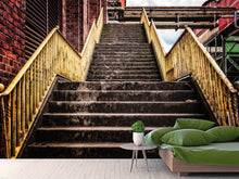 Laden Sie das Bild in den Galerie-Viewer, Fototapete Fabrik-Treppe