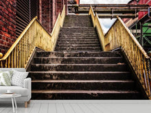 Laden Sie das Bild in den Galerie-Viewer, Fototapete Fabrik-Treppe