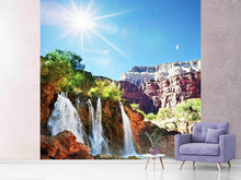 Laden Sie das Bild in den Galerie-Viewer, Fototapete Fantastischer Wasserfall
