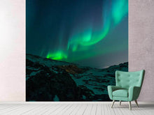 Laden Sie das Bild in den Galerie-Viewer, Fototapete Faszination Nordlicht