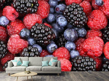 Laden Sie das Bild in den Galerie-Viewer, Fototapete Fruchtige Beeren