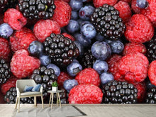 Laden Sie das Bild in den Galerie-Viewer, Fototapete Fruchtige Beeren