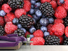 Laden Sie das Bild in den Galerie-Viewer, Fototapete Fruchtige Beeren