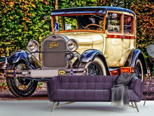 Laden Sie das Bild in den Galerie-Viewer, Fototapete Gepflegter Oldtimer