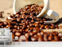 Laden Sie das Bild in den Galerie-Viewer, Fototapete Geröstete Kaffeebohnen