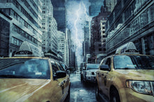 Laden Sie das Bild in den Galerie-Viewer, Fototapete Gewitter in New York