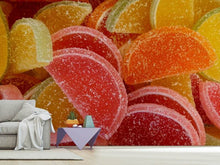 Laden Sie das Bild in den Galerie-Viewer, Fototapete Gezuckerte Fruchtgummis