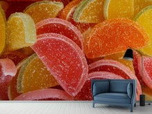 Laden Sie das Bild in den Galerie-Viewer, Fototapete Gezuckerte Fruchtgummis