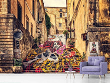Laden Sie das Bild in den Galerie-Viewer, Fototapete Graffiti in Sizilien