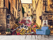Laden Sie das Bild in den Galerie-Viewer, Fototapete Graffiti in Sizilien