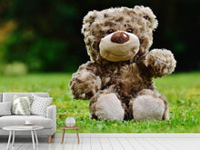 Laden Sie das Bild in den Galerie-Viewer, Fototapete Happy Teddybär