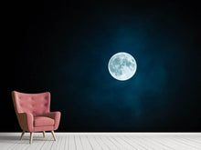 Laden Sie das Bild in den Galerie-Viewer, Fototapete Imposanter Vollmond