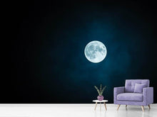 Laden Sie das Bild in den Galerie-Viewer, Fototapete Imposanter Vollmond