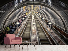 Laden Sie das Bild in den Galerie-Viewer, Fototapete in der Metro