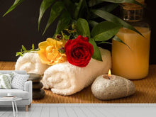 Laden Sie das Bild in den Galerie-Viewer, Fototapete Jetzt ist Zeit für Wellness