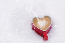 Laden Sie das Bild in den Galerie-Viewer, Fototapete Kaffee und Liebe