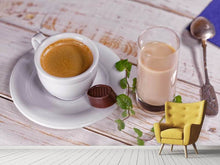 Laden Sie das Bild in den Galerie-Viewer, Fototapete Lieblingsgetränk Kaffee